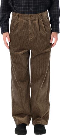 A.P.C. Double Pleated Corduroy Pants with Tailored Finish