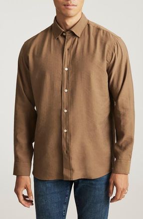 Mavi Button-Up Shirt in Shitake at Nordstrom, Size Small