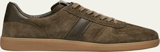 Tom Ford Mens Archer Suede Low-Top Sneakers