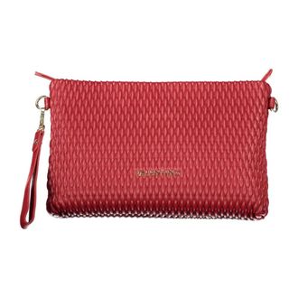 Mario Valentino Clutches, female, Red, Size: ONE SIZE Red Womens Bag with Removable Sleeve