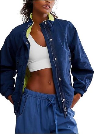 Free People Movement Field Tripper Jacket Womens Jacket Midnight Navy Combo : MD (Womens 8-10), Fleece/Nylon