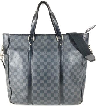 Louis Vuitton Damier Graphite Black Damier Graphite Shoulder Bag Tote Bag (Pre-Owned)
