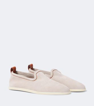 Loro Piana Venice Walk suede loafers