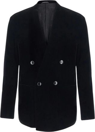 Giorgio Armani Jassen Zwart - Heren - Blazers - Zwart - L - Jassen