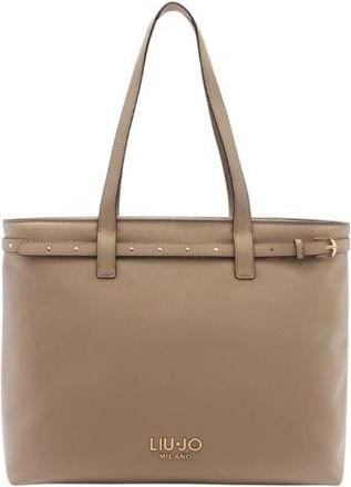 Liu Jo Tote Bags, female, Brown, Size: ONE SIZE ECS M Tote