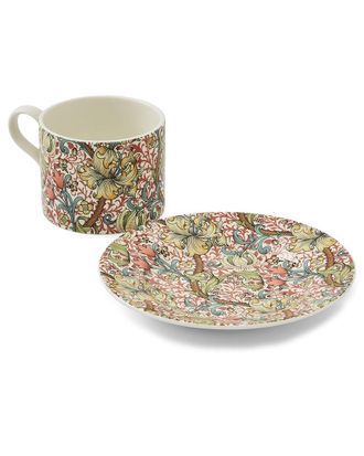 Spode Morris & Co Golden Lily Teacup & Saucer