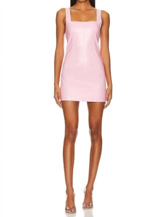 Show me your Mumu Woods Mini Dress In Pink