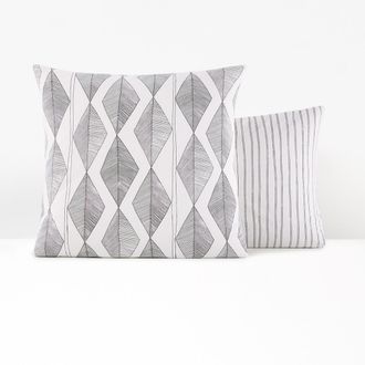 La Redoute Interieurs Kussensloop in gewassen katoen, Assane