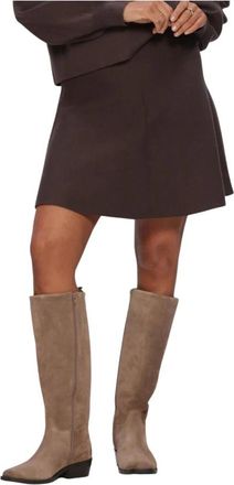 Moss Copenhagen Rokken, Dames, Bruin, M/L, Dames Rokken Mschmercy East Skirt