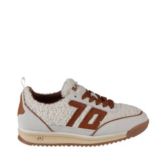 Back70 Womens Jogger Ft Sneakers In Milk Ice Cuoio