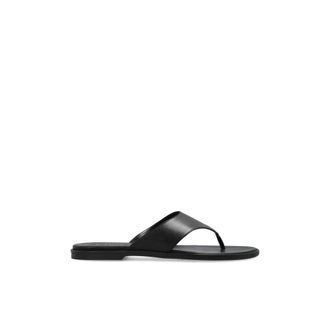 Aeyde Flip Flops, female, Black, Size: 9 1/2 US Amaya Flat Sandals