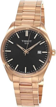 Tissot PR 100 Quartz Black Dial Mens Watch T1504103305100