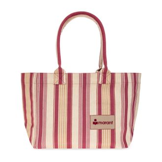 Isabel Marant Yenky Zipped Bag - female - Isabel Marant - Shopping Bags - Red - ONE SIZE - Bags
