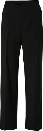 SOEUR Casimir Broek - Dames - Straight fit broeken - Zwart - XS - Katoen - Broeken
