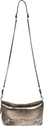 Jerome Dreyfuss Bobi S - Dames - Schoudertassen - Grijs - ONE Size - Leer - Tassen