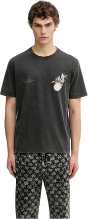 Filling Pieces T-shirt con stampa - - Tops - Uomo - Grigio - 2XL
