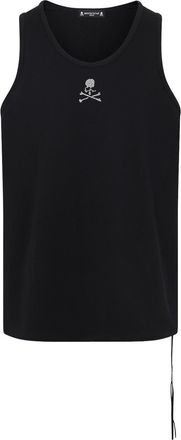 Mastermind Japan Glass Beaded Loopwheel Tank Top