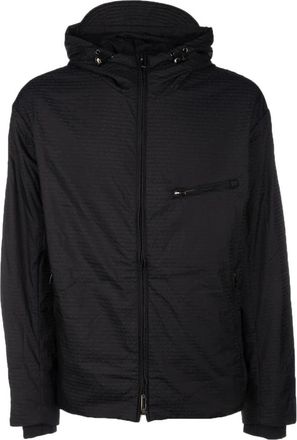 Emporio Armani Winter Jackets, male, Blue, 2XL, Stylish Jackets for Men