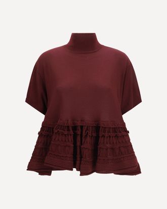 Alaia Virgin wool T-shirt Female 36