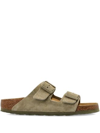 Birkenstock Arizona buckled sandals - women - Suede/Rubber - 39 Narrow - Neutrals