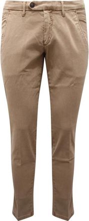 Roy Rogers Slim Fit Gepigmenteerde Broek - Heren - Slim Fit Broeken - Beige - W31 - Broeken