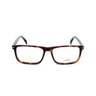 David Beckham Db 1019 Tortoiseshell Rectangular Eyeglass Frames