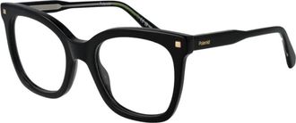 Polaroid Vierkant Acetaat Frame - Dames - Brillen - Zwart - ONE Size - Accessoires