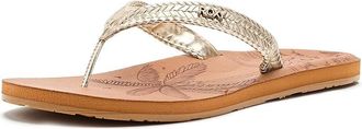 Roxy Lili III Womens Sandals Smooth Champagne : 11 M, Synthetic