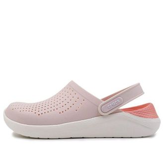 Crocs Adult LiteRide Clog-7 Pink White 204592-6PL