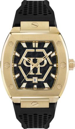 Philipp Plein Accessoires, Heren, Zwart, ONE Size, The Hexagon Phantom