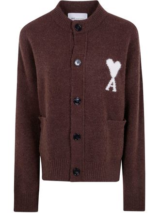 Ami Cardigan Heart Quota Ami De Coeur