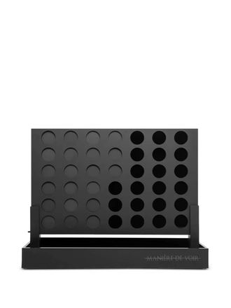 Mani&egrave;re De Voir Four-In-A-Row spelset - Zwart