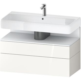 Duravit Qatego Mueble Bajo Lavabo, 1 Extra&iacute;ble Y 1 Caj&oacute;n, - Duravit