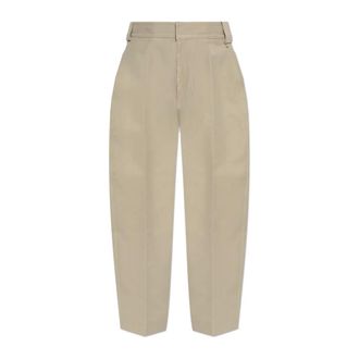 Ami Suit Trousers, male, Beige, Size: XL Loose-fit trousers