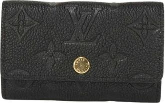Louis Vuitton Pre-owned Wallets, male, Black, Size: ONE SIZE Pre-owned M64421 Keycase