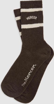 Mercer Amsterdam Chaussettes The Mercer Soft Socks Brown