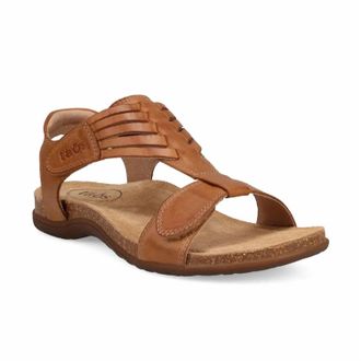 Taos Womens Wonderful Sandals In Caramel