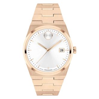 Movado Womens Bold Quest White Dial Watch