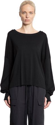 Thom Krom Long Sleeve Top with Hand Gaiters