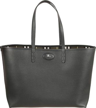 Burberry Tote Bags, male, Black, Size: ONE SIZE Medium Reversible Bloomsbury Tote