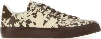 Veja Beige Printed Campo Sneakers