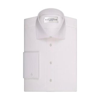 Ballantyne Hombre, Camisas, Blanco, Talla: L
