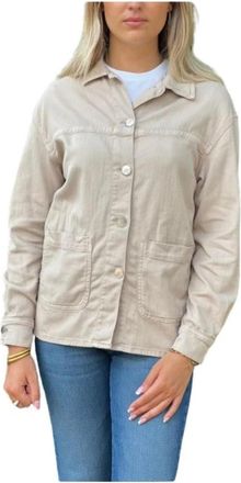 Islow Alba Jacket - Dames - Zomerjassen - Beige - S - Katoen - Jassen