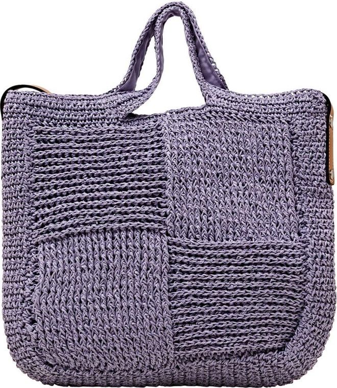 ESPRIT Damen-Tasche In Lilac – Lässig & Praktisch, Aus Recyceltem Papier & Polyester