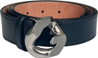 Givenchy Black G Buckle Belt Size S