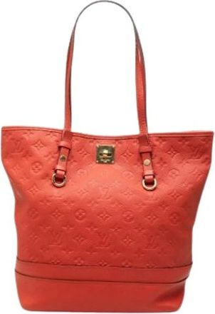 Louis Vuitton Pre-owned Citadine PM - Dames - Vintage Shopper - Rood - ONE Size - Leer - Vintage
