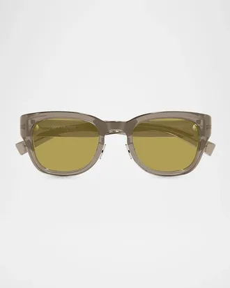 Saint Laurent Men & apos;s SL 957/J Bio Injection Square Sunglasses