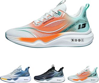 Generic Mens Orthopedic Sneakers Mens Trainers Running Fashion Shoes Air Cushion Mesh Running Shoes Shock Absorbing Basketball Sneakers Breathable Gym Trainer