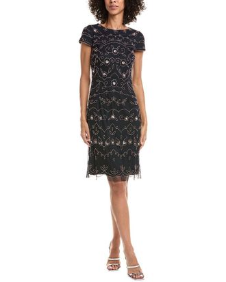 Adrianna Papell Sheath Midi Dress