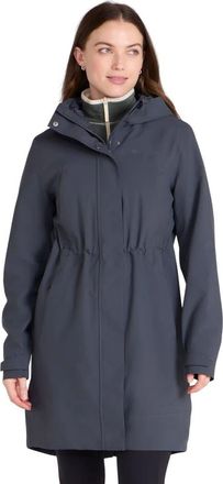 Mountain Warehouse Womens/ladies Harbour Waterproof Parka Jacket in Charcoal at Nordstrom, Size 10